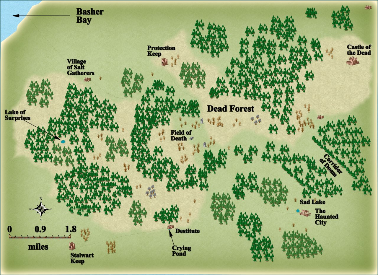 Nibirum Map: dead forest by JimP